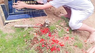 Your house is now beautiful, ma'am. Your house is now clean. We'll come here again ma'am during Eid ????????????????