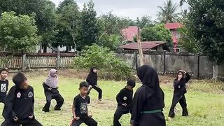 aa we are practicing martial arts guys ????????????