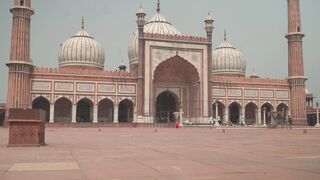 jama masjid mosque in delhi india | Professional HD Video