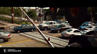 Hancock (2008) - Causing a Trainwreck Scene (3/10) | Movieclips