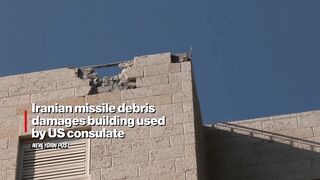 Iranian Missile Debris Damages Building Used by US Consulate