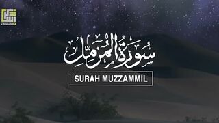 Calm recitation of Surah Al-Muzzammil (Enshrouded One) سورة المزمل | Zikrullah TV