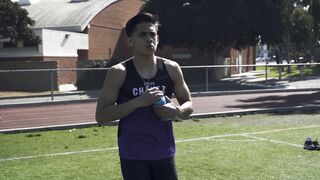 Sport Bike - man running on a sports field | Trending HD Video