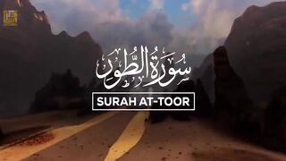 Calm your soul through Stunning recitation of Surah At-Tur سورة الطور | Zikrullah TV