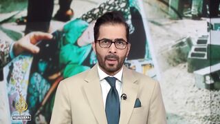 Qatar Civil Defence dealing with 'limited fire' started by intercepted missile debris.mp4