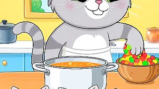 "Chef Billi Aur Cooking Seekhte Baby Cats" ????‍????????????