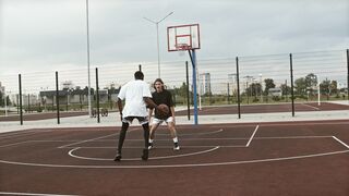DICK S Sporting Goods - men playing basketball | Trending HD Video