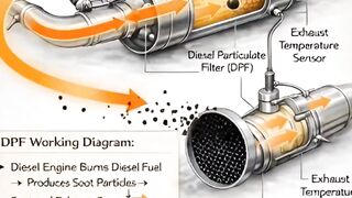 The Secret of Diesel Car Smoke Filters! The Little-Known Way DPFs Work