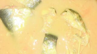 Tempoyak catfish, guys, my local dish????????????????