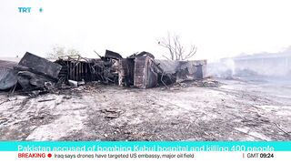 Afghanistan accuses Pakistan of killing 400 in Kabul hospital strike