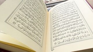 an open page of quran | Professional HD Video 2