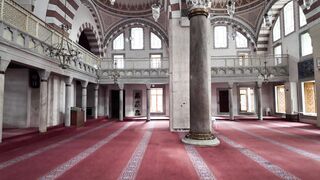 ornate interior of a historical mosque | Professional HD Video