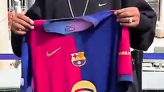 Ronaldinho came to visit us