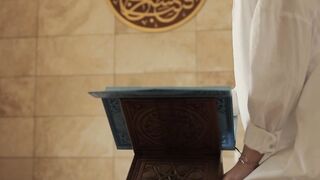 ALIEN STAGE the Art Book Deluxe Edition - a woman reading a book | Trending HD Video