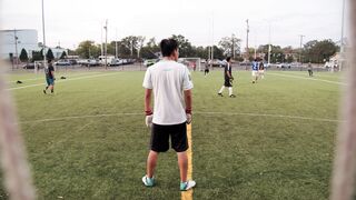 Sport Bike - people playing football | Trending HD Video