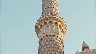 a low angle shot of a mosque | Professional HD Video