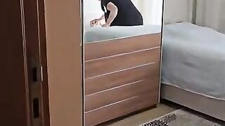 The cat that pretends to be an angel around my family turns into a psychopath when we're alone.