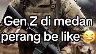 Humor Gen Z_mereka ikut perang semua jadi kacau