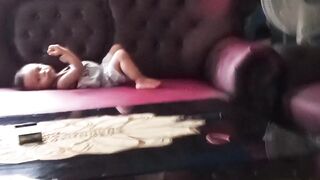 I really feel sorry for my little brother who was left by his mother????????????????