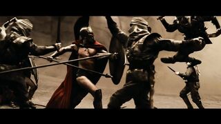 300 (2006) 4K - The Warrior King Scene | Movieclips