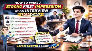How to Make a Strong First Impression in an Interview | Get Hired Faster