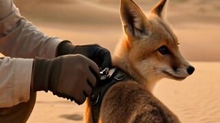 I'm a fox with a GoPro camera, and I've discovered a mysterious secret in the Egyptian pyramids.