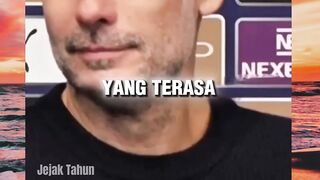 begini reaksi Gurdiola setelah di bantai REALMADRID ..