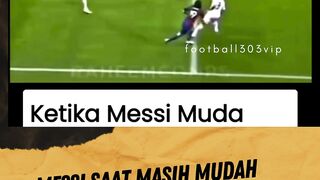 messi jaman muda