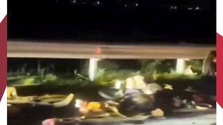 ???? Kecelakaan Maut di Tol Pejagan–Pemalang KM 259, Kendaraan Ringsek & Terperosok