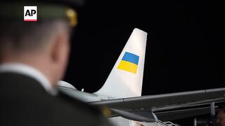 Ukraine's Zelenskyy arrives in Spain as part of his European tour