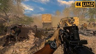 Call of Duty Modern Warfare II Mission 5 Danger Close Ultra Realistic PS5 PRO 4K HDR