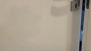 The baby who shares the nursery, toys and even his own baby crib with the cats. Baby + Ca