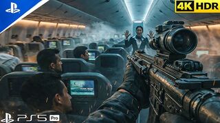 Call of Duty Modern Warfare 3 Mission 6 Passenger Ultra Realistic PS5 4K 120FPS HDR