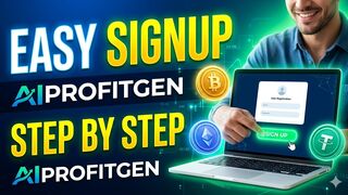 Aiprofitgen Signup Tutorial for Beginners | Create Account Step-by-Step