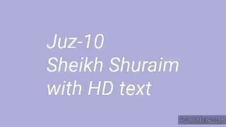 Para 10 Full - Sheikh Saud Al-Shuraim With Arabic Text (HD) - Para 10 Sheikh Al-Shuraim