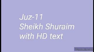 Para 11 Full - Sheikh Saud Al-Shuraim With Arabic Text (HD) - Para 11 Sheikh Al-Shuraim