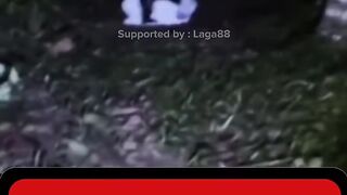 Malam itu suasana hutan sangat gelap dan sunyi.