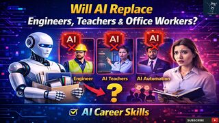 Will AI Replace Engineers, Teachers & Office Workers? ???? |  @AliAzizQualityEducation ​