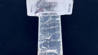 ASMR ICE & Aloe Vera | Frozen Serenity: Ice Meets Aloe Vera ????❄️