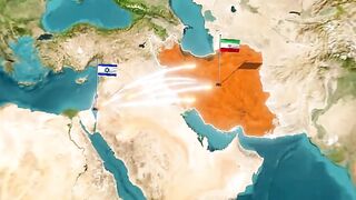 Day 20 of the IranIsraeli conflictmap Geography israel iran petroleum