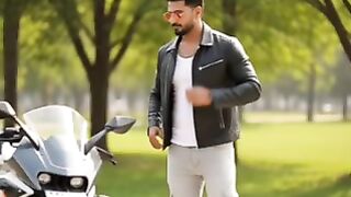 is my new bike today long drive with my girlfriend