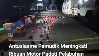 Antusiasme pemudik semakin terasa!