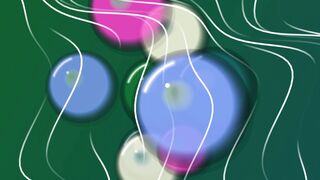 bubbles abstract motion graphics background animation 1773977013226