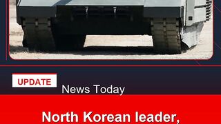 North-Korean-leader,-daughter-try-out-new-tank