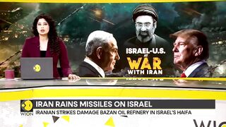 Israel-Iran War: Iranian Strikes Damage Bazan Oil Refinery in Israel's Haifa | WION News
