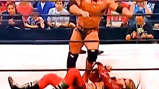 Edge vs. Batista vs. Chris Jericho _ Intercontinental Title Match_ SummerSlam 2004.