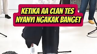 Ketika AAACLAN di test nyanyi