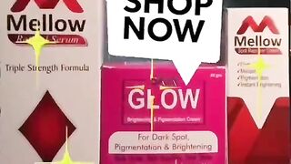 mellow retinol serum mellow Melasma Dark Spot Cream Skin Glow Brightening Pigmentation Cream