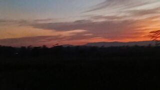 Raw video of sunset in the afternoon part 2