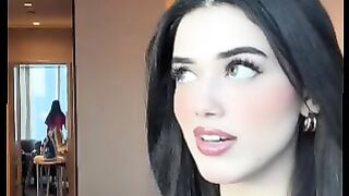 world most beautiful girls Alina Amir ka live show